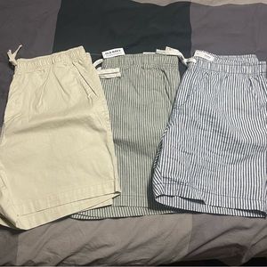 Men’s old navy jogger shorts 3 pair